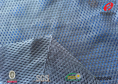 Breathable Sportswear Mesh Fabric , 100 Polyester Jersey Mesh Fabric Durable