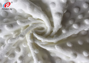 Oeko Tex 100% Polyester Super Soft Minky Dot Minky Plush Fabric