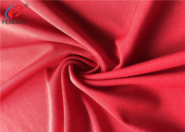 Four Way Lycra Weft Knitted Fabric , 90 Polyester 10 Spandex Fabric For Jerseys
